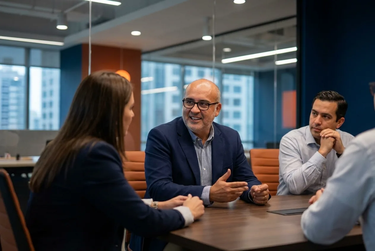 Sesión de coaching ejecutivo con Alejandro Vásquez